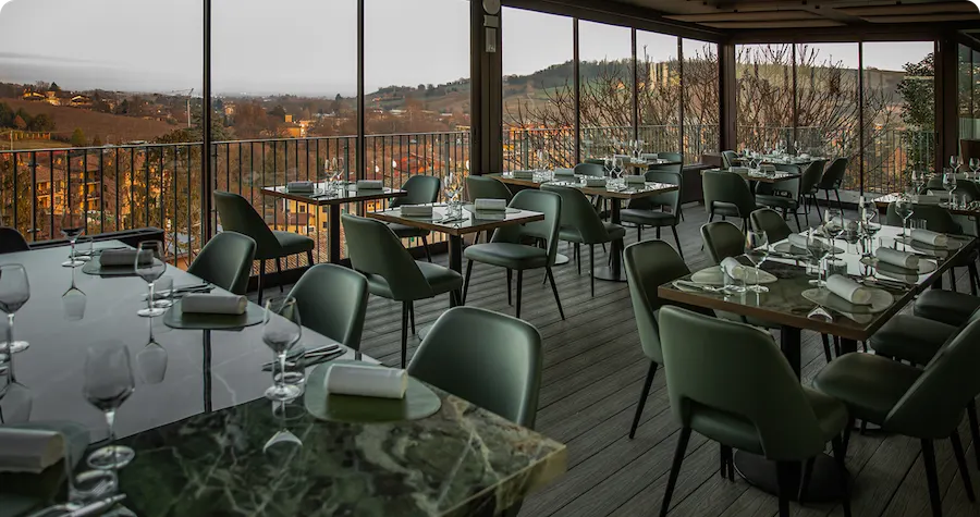 Sala ristorante Il Castello