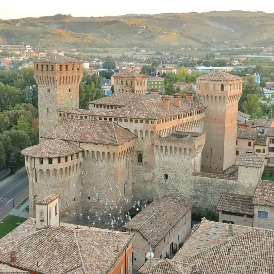 Rocca di Vignola dall'alto